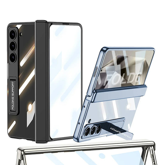 Transparent Case With Hinge Protection For Galaxy Z Fold 6