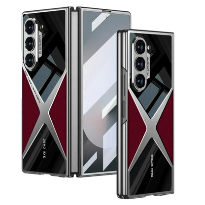 Luxury Business Case With Camera Protection For Galaxy Z Fold 6