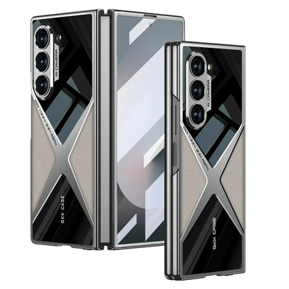 Luxury Business Case With Camera Protection For Galaxy Z Fold 6