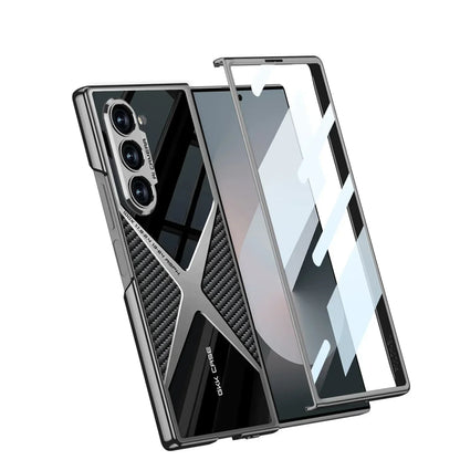 Luxury Business Case With Camera Protection For Galaxy Z Fold 6