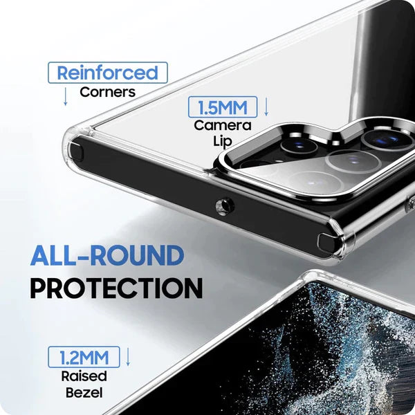 CRYSTAL CLEAR CASE FOR SAMSUNG GALAXY S23 ULTRA