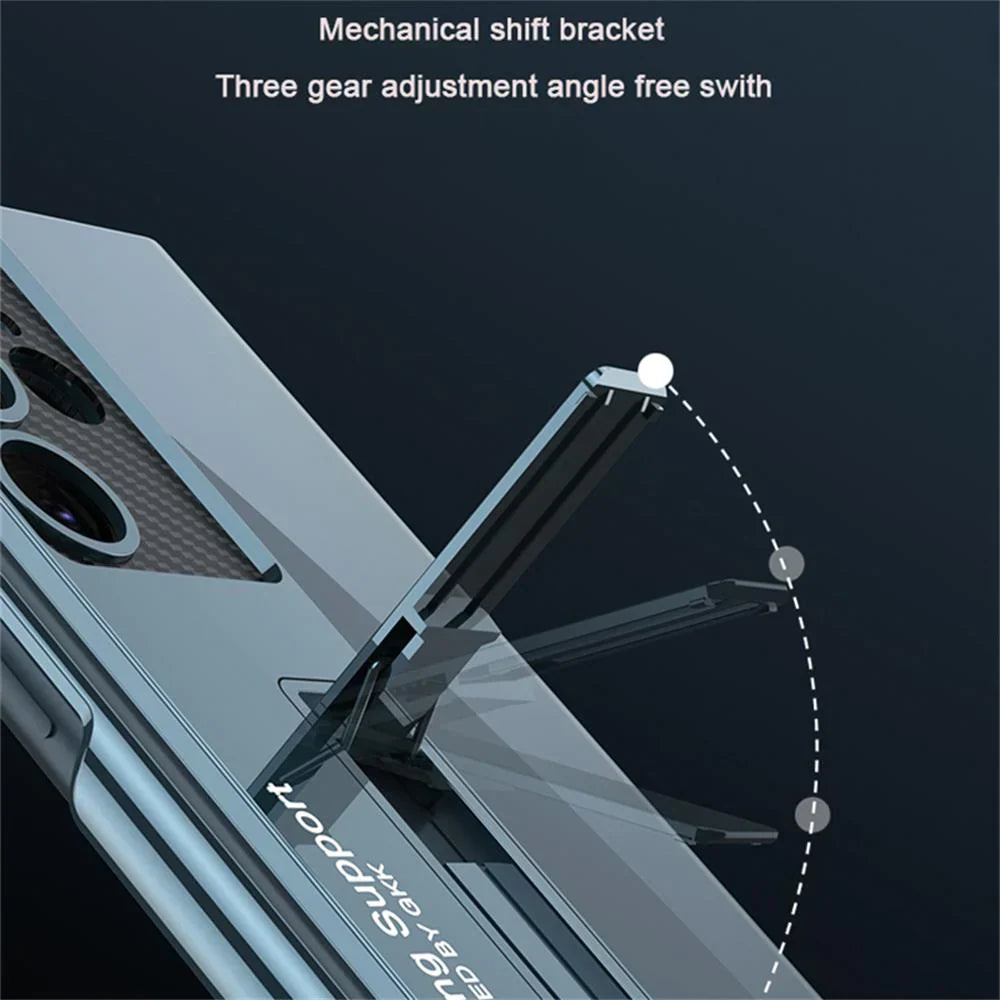 Phanthom Transparent Bracket Case For Galaxy S24 Ultra