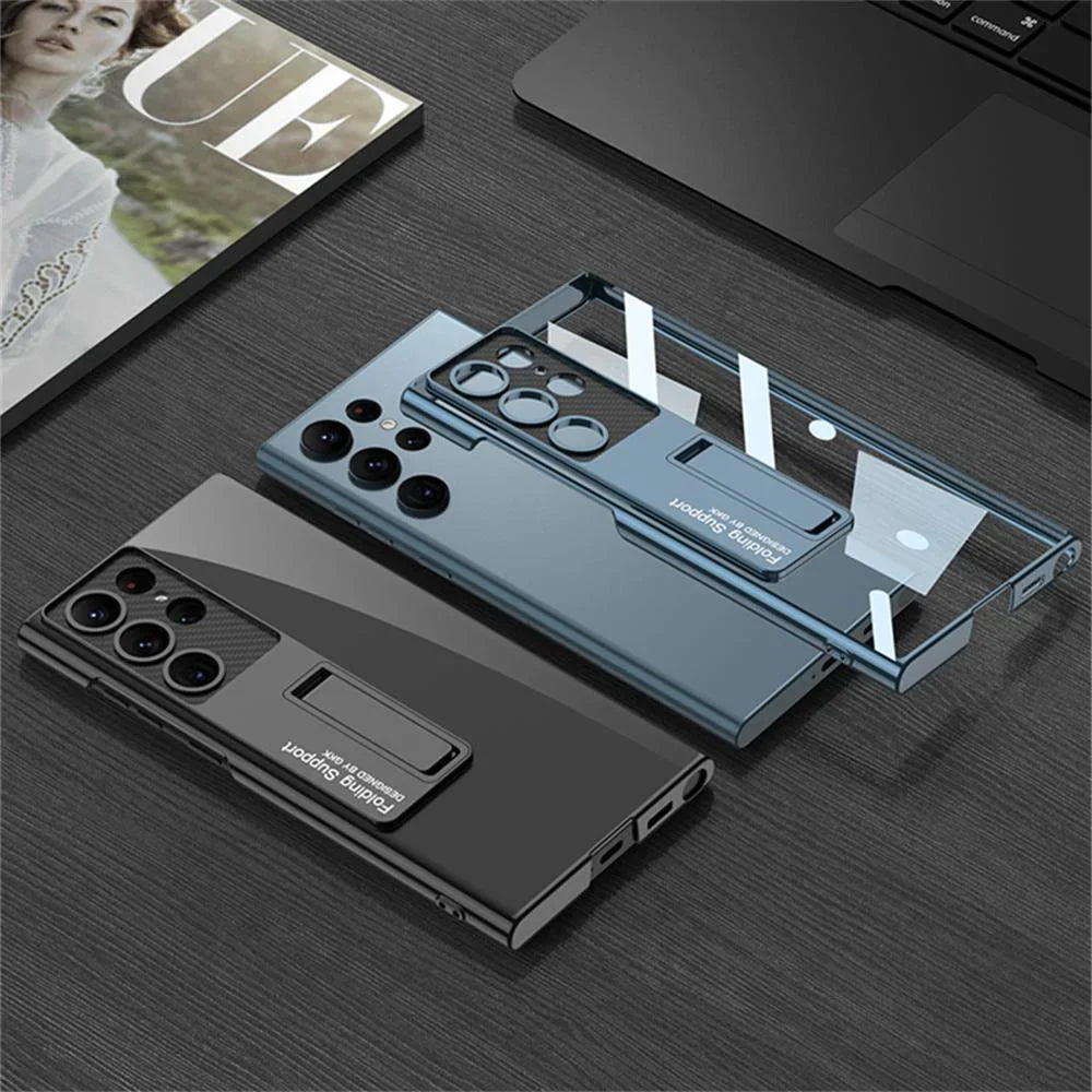 Phanthom Transparent Bracket Case For Galaxy S24 Ultra