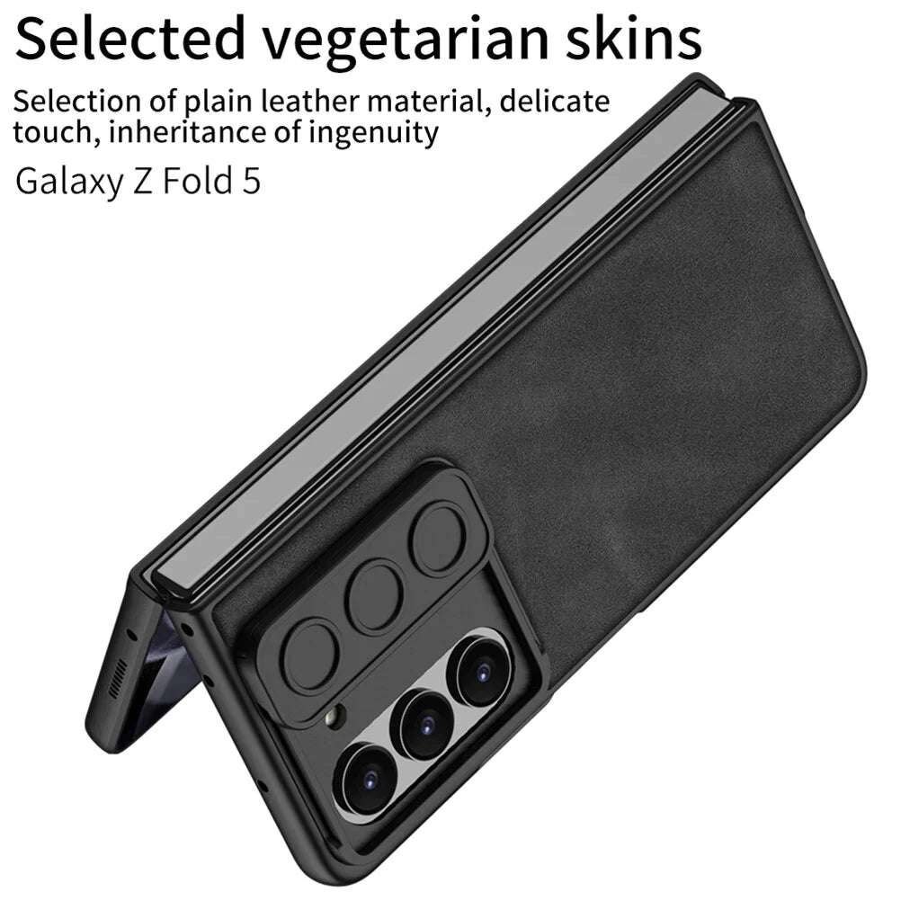 SLIDE CAMERA PROTECTIVE COVER FOR SAMSUNG GALAXY Z FOLD 5 ( BLACK )