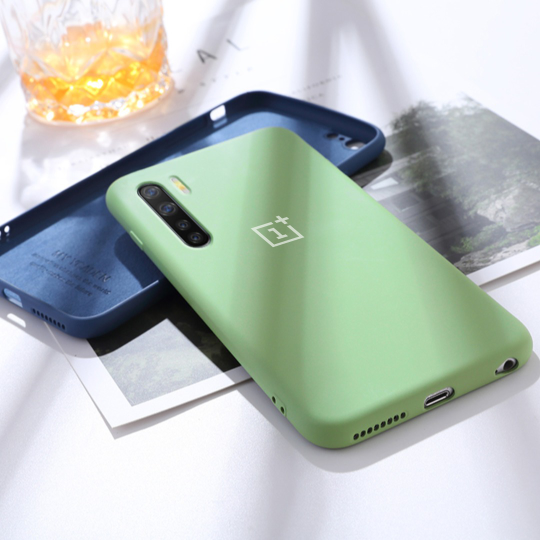 One Plus Nord Premium Soft Silicon Case (With Logo)