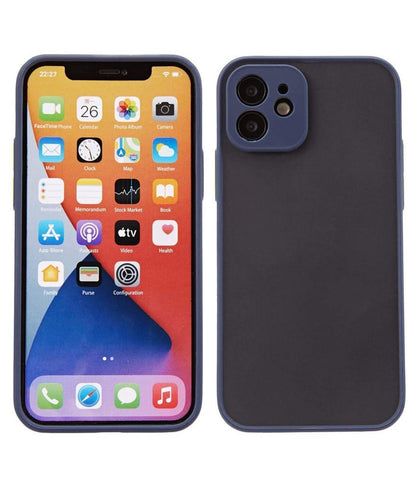 Smoke Silicon Matte Camera Closed Case For iPhone11