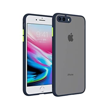 Smoke Silicon Matte Camera Closed Case For iPhone 7Plus/8 Plus