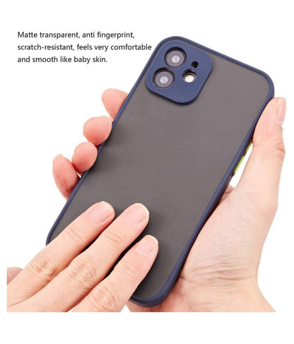 Smoke Silicon Matte Camera Closed Case For iPhone11 Pro