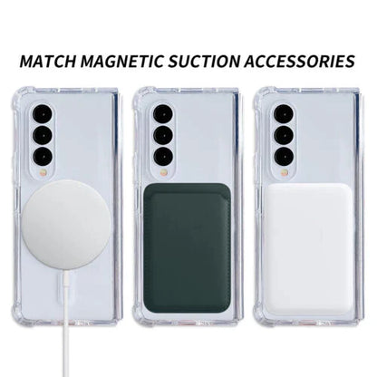 Samsung Galaxy Z Fold Series Slim Magnetic MagSafe Transparent Case