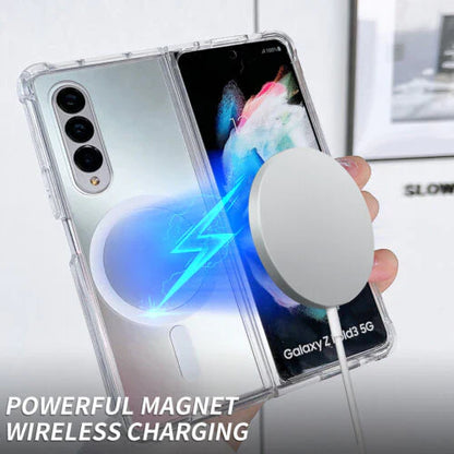 Samsung Galaxy Z Fold Series Slim Magnetic MagSafe Transparent Case