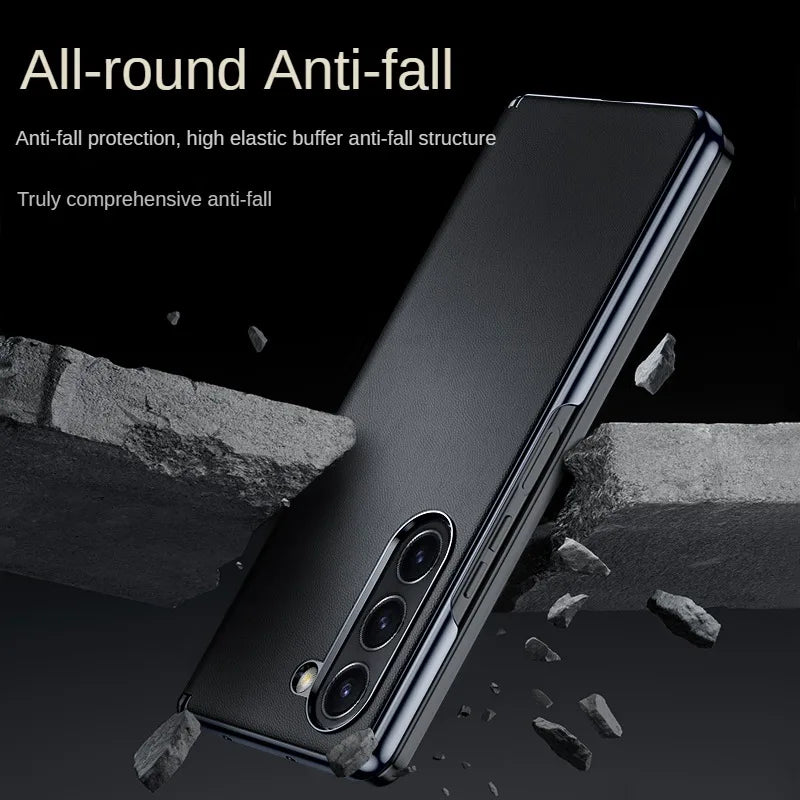 Ultra Thin Leather Case For Galaxy Z Fold Series