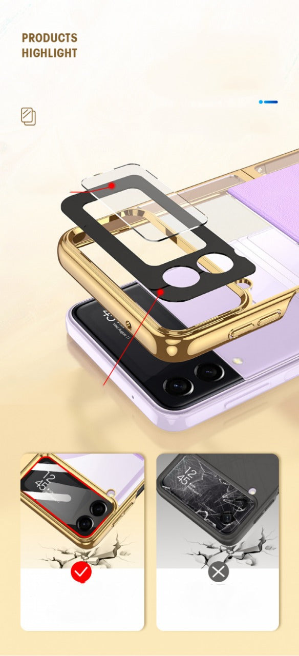 LUXURY STRAP CASE FOR SAMSUNG GALAXY Z FLIP 4