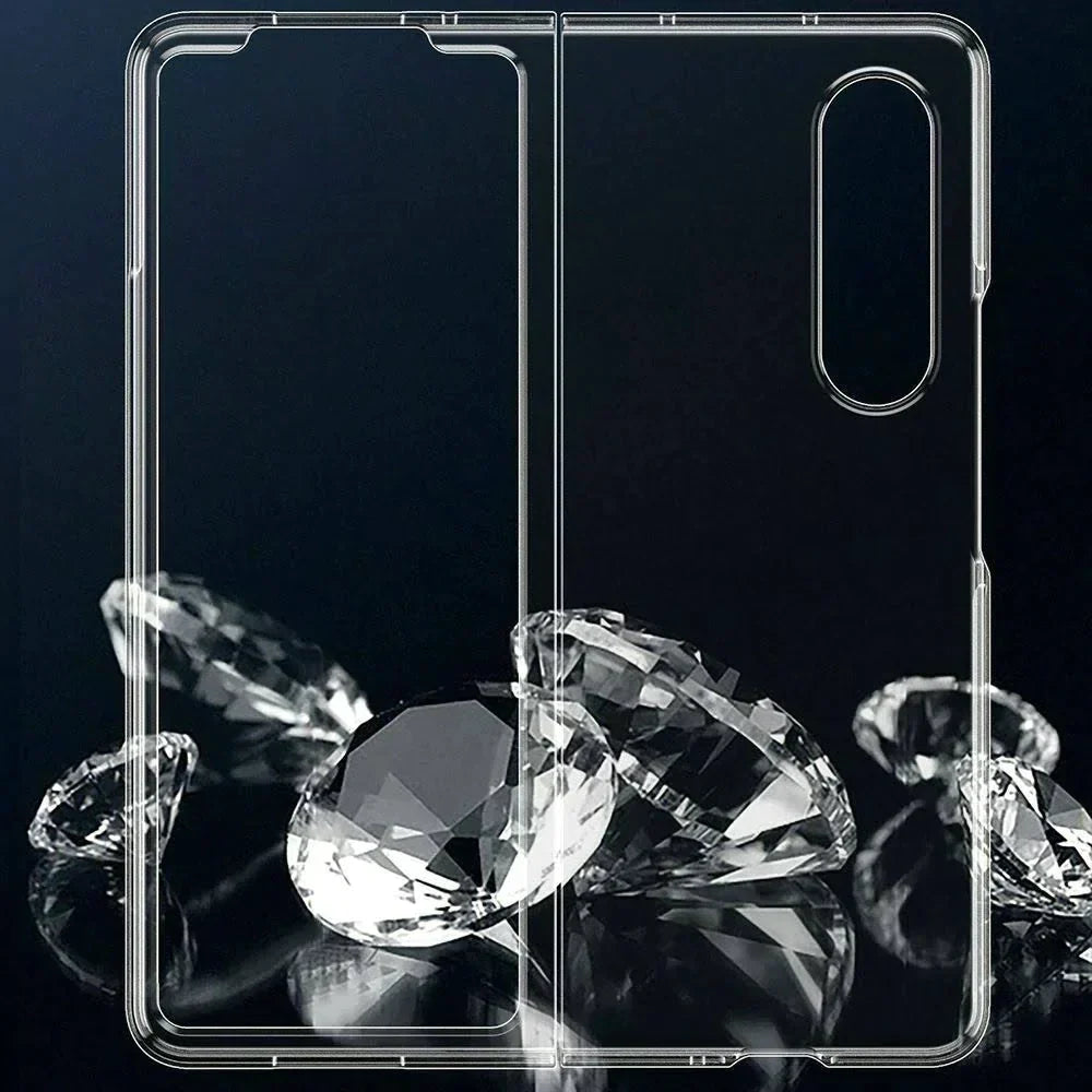 Samsung Galaxy Z Fold 5 Transparent Case With Camera Protection