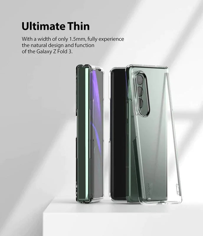 Samsung Galaxy Z Fold 5 Transparent Case With Camera Protection